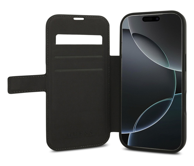 Guess Book 4G Metal Logo do iPhone 17 Pro czarny - 1365518 - zdjęcie 6